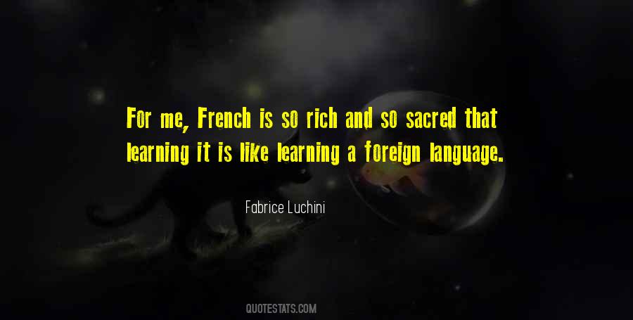 Quotes About French Language #1156836