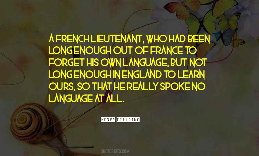 Quotes About French Language #149192