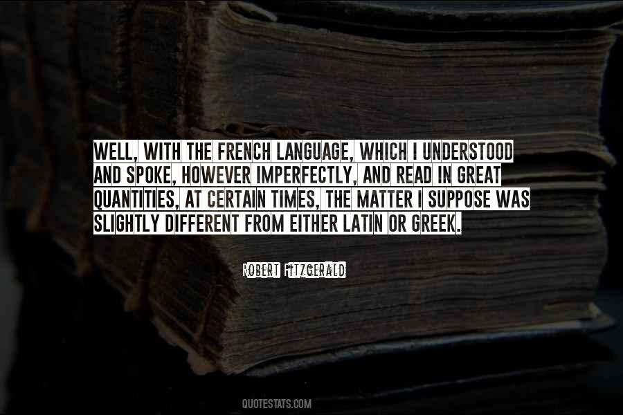 Quotes About French Language #44821