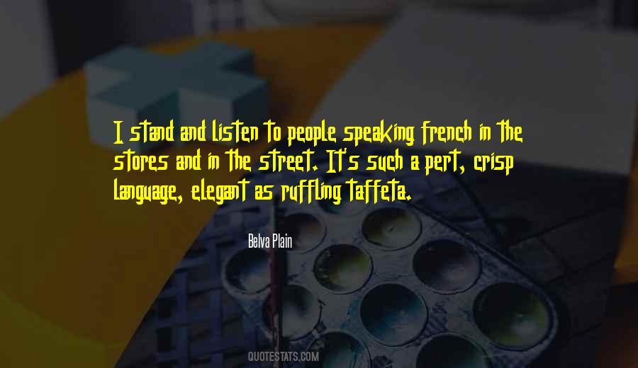 Quotes About French Language #805108