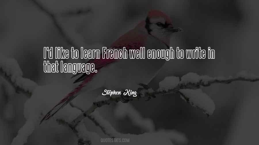 Quotes About French Language #825395