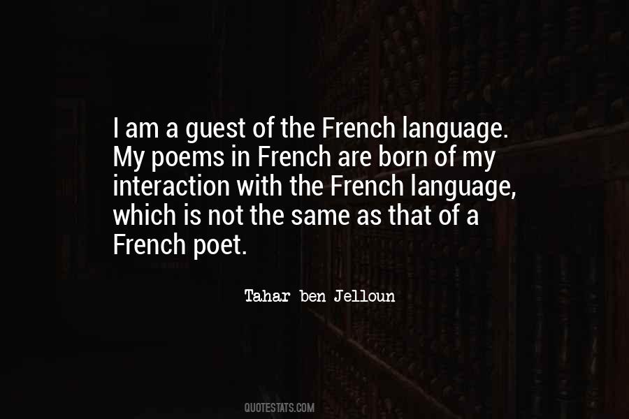 Quotes About French Language #989217