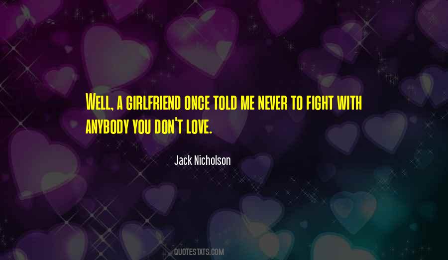 Love Fight Quotes #129756