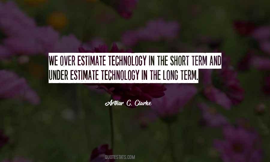 Quotes About The Long Term #1146104