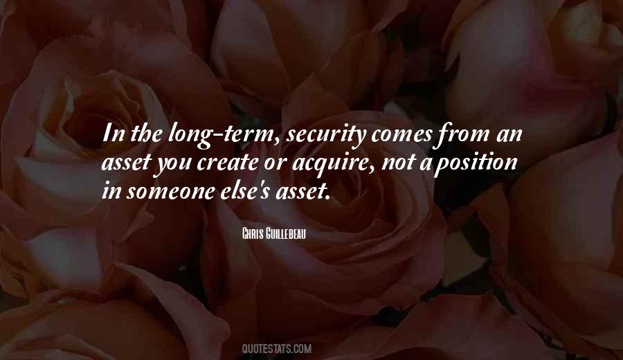 Quotes About The Long Term #1160640