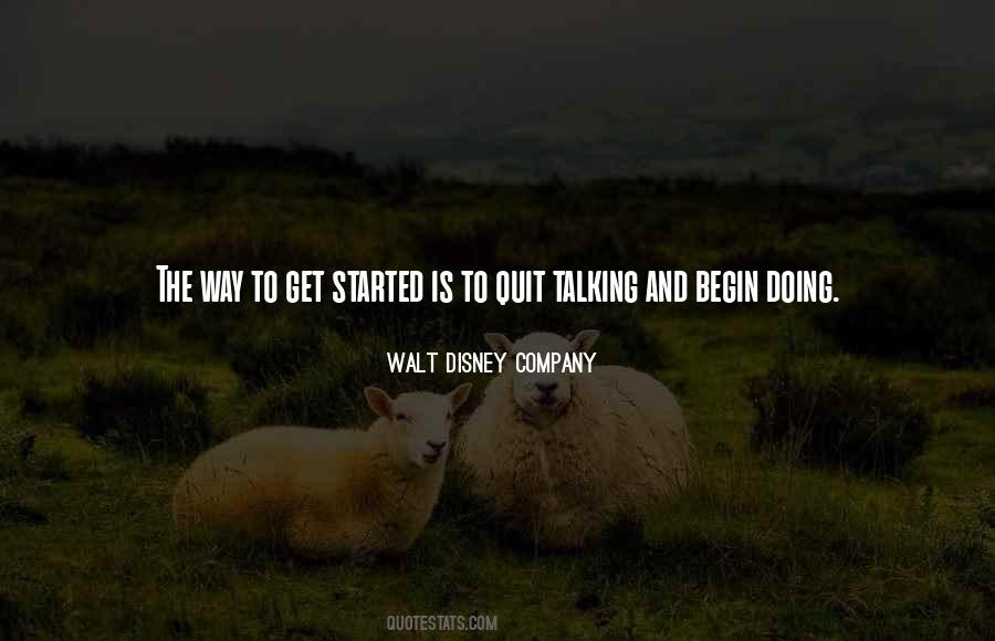 Get Started Quotes #1309006