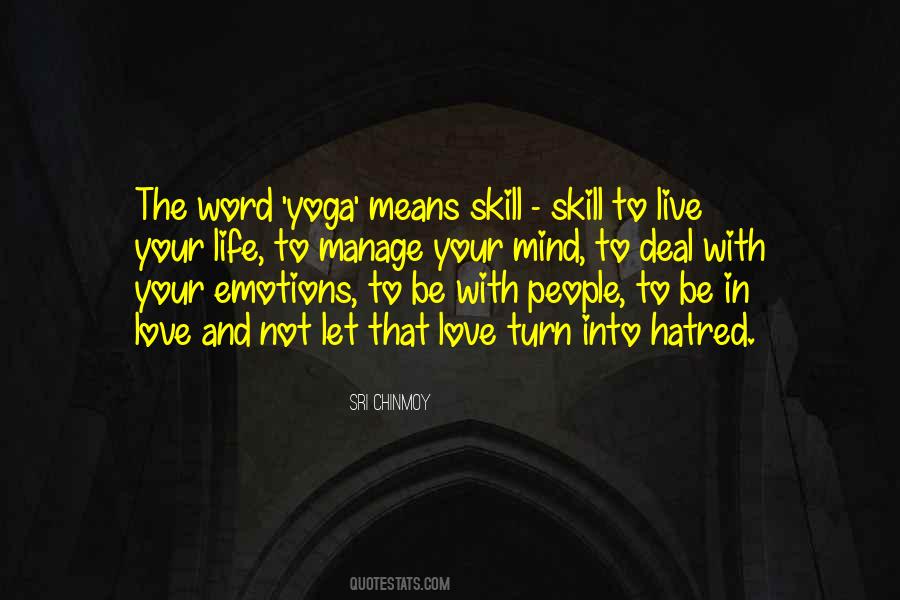Quotes About Yoga And Life #179539