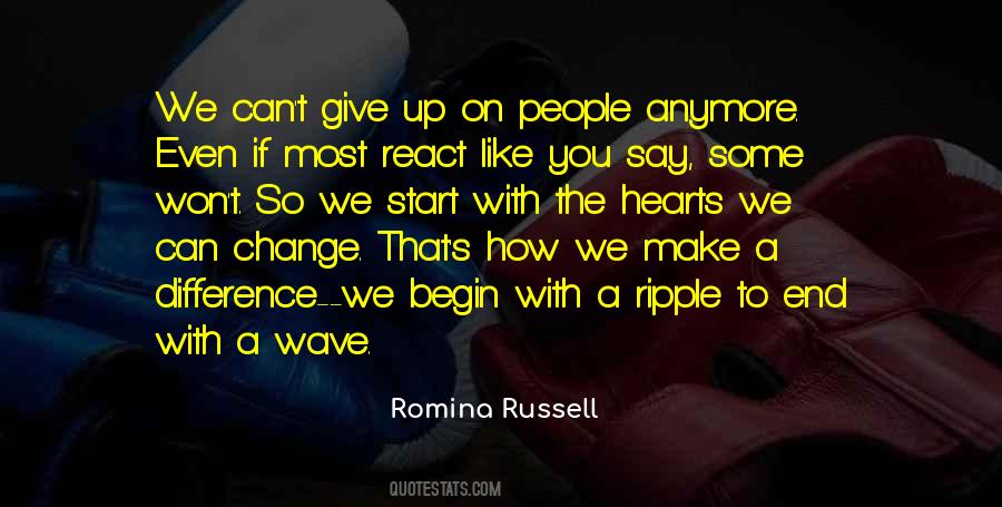 Quotes About Make A Difference #1184891