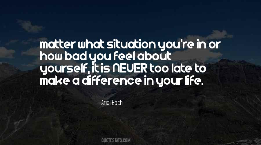 Quotes About Make A Difference #1235882