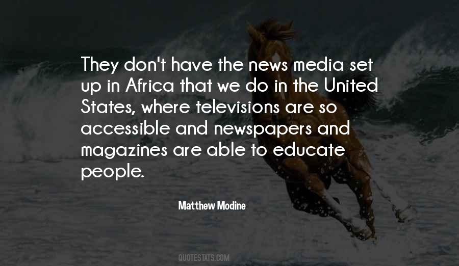 Quotes About News Media #456053