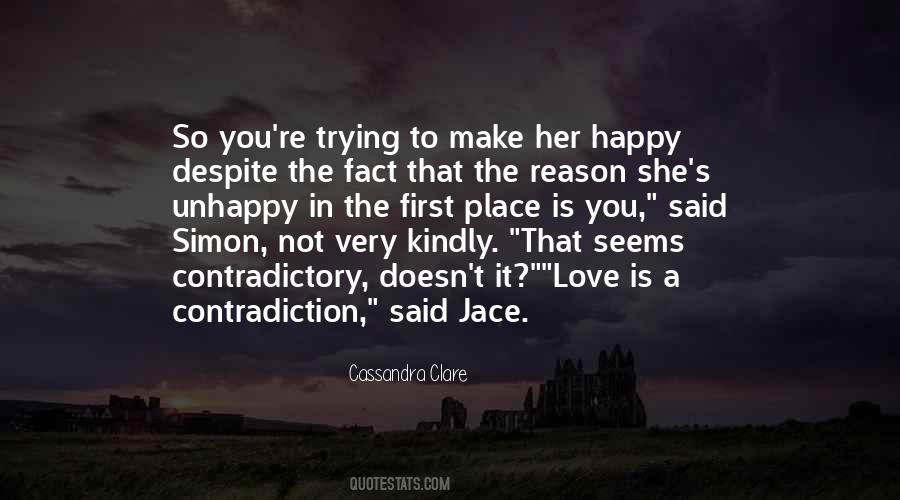 Quotes About Unhappy Love #161721