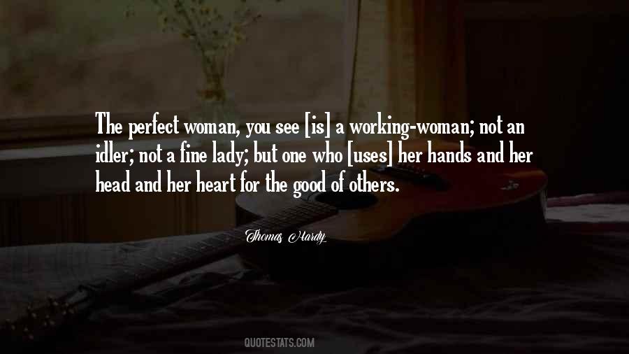 Quotes About Perfect Woman #576515