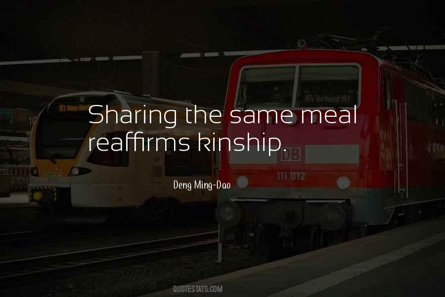 Quotes About Sharing A Meal #1679527