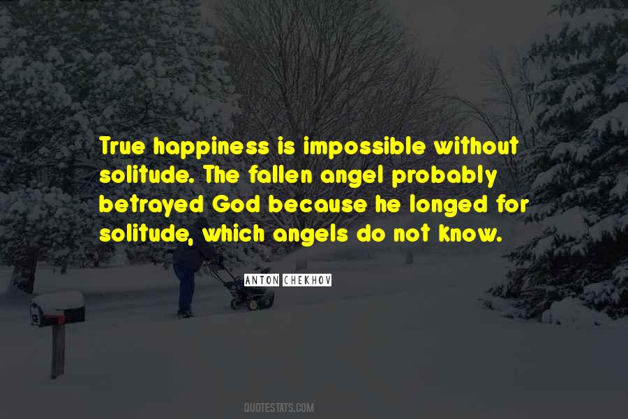 Quotes About Solitude With God #1569454