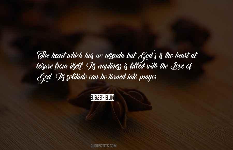 Quotes About Solitude With God #1640487