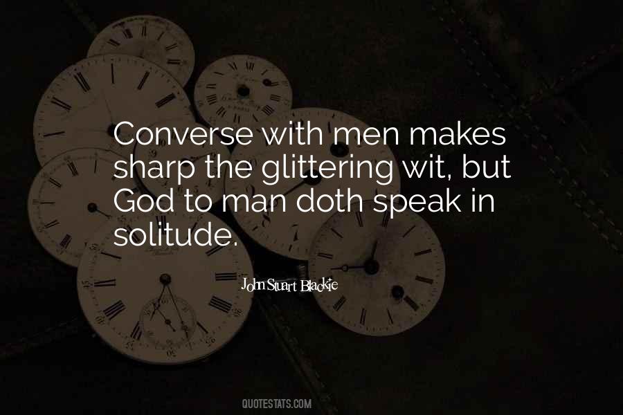 Quotes About Solitude With God #1646457