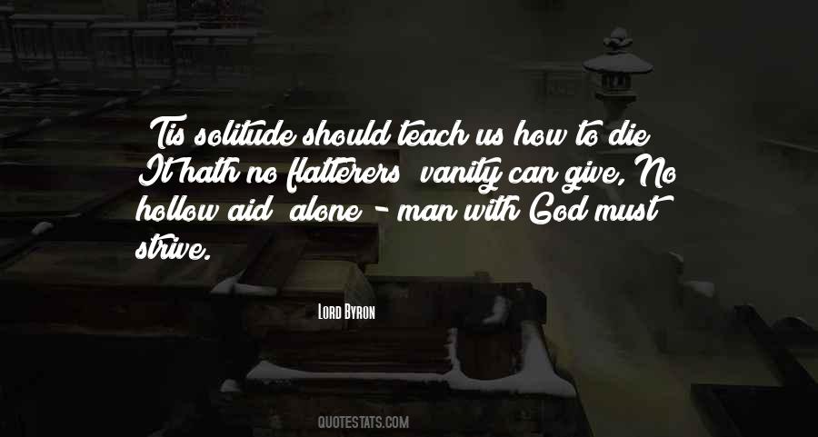 Quotes About Solitude With God #1677835
