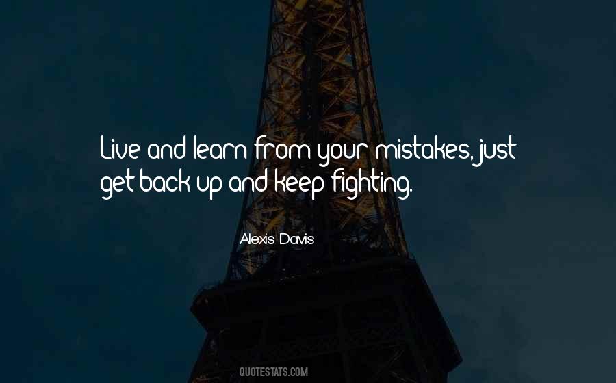 Quotes About Learn From Your Mistakes #1454368