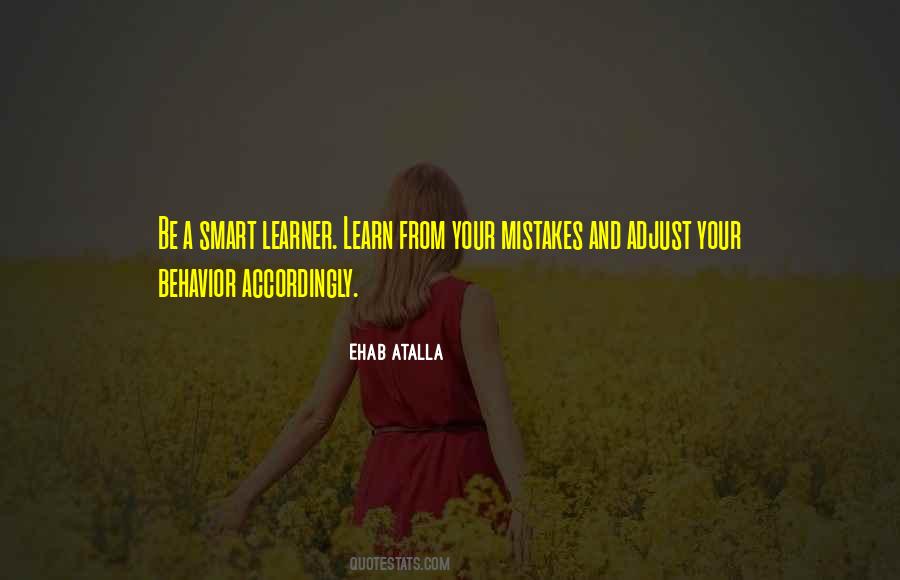 Quotes About Learn From Your Mistakes #181005