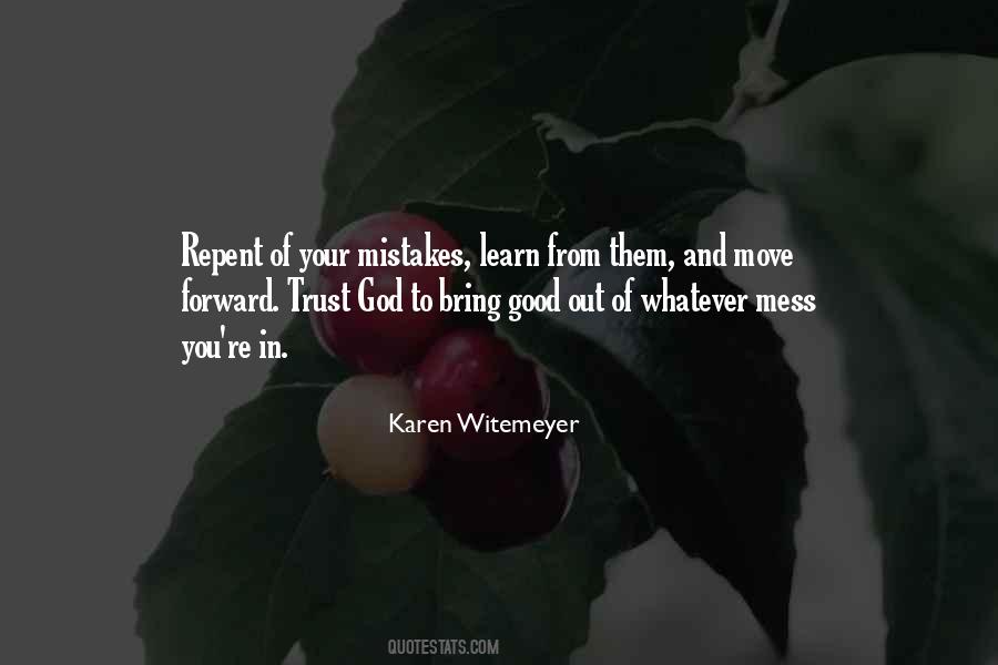 Quotes About Learn From Your Mistakes #287910