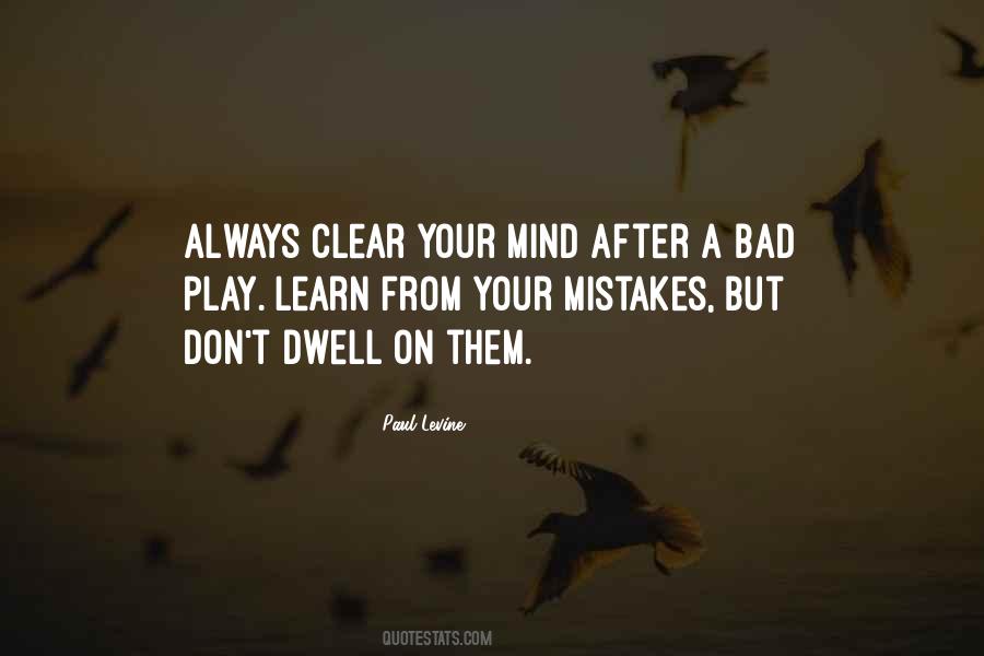 Quotes About Learn From Your Mistakes #319596