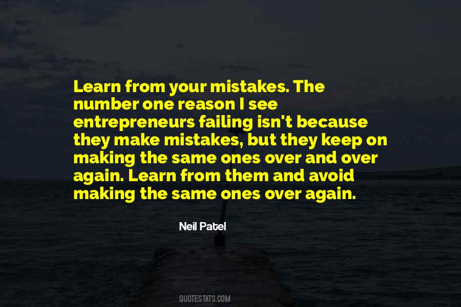 Quotes About Learn From Your Mistakes #346265