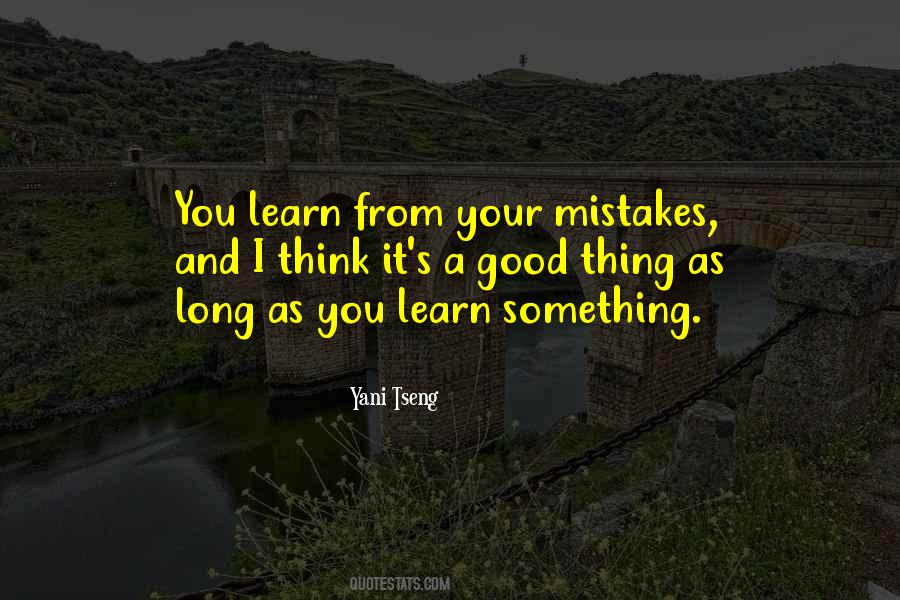 Quotes About Learn From Your Mistakes #354853