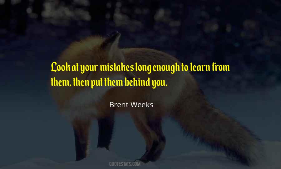 Quotes About Learn From Your Mistakes #734367