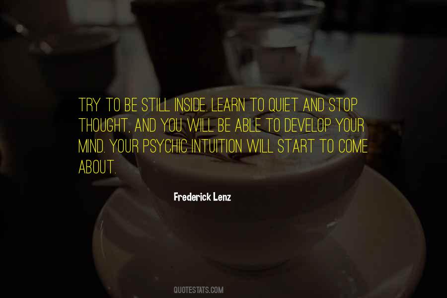 Quotes About Be Still #1020113