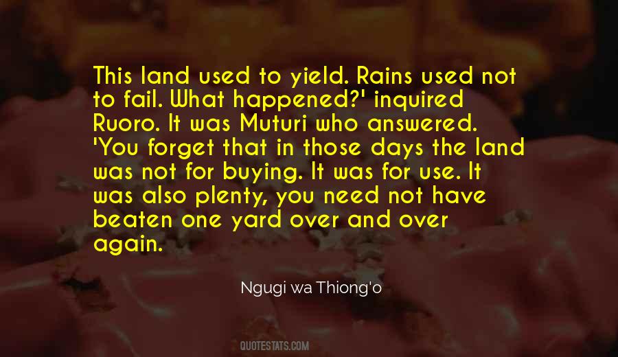 Quotes About Buying Land #317807
