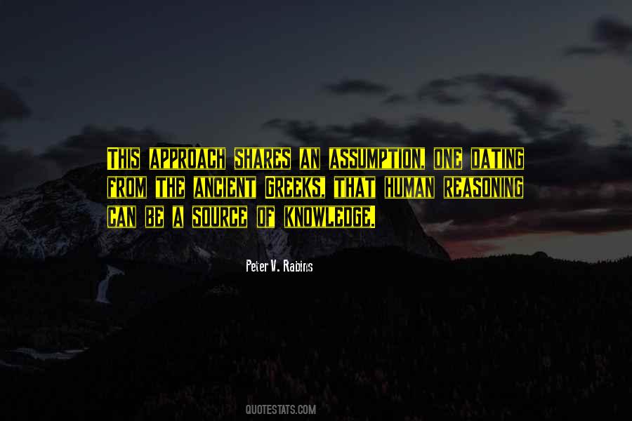 Quotes About Human Reasoning #995244