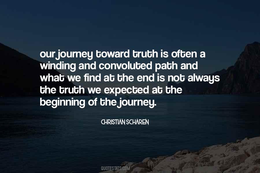 Quotes About The End Of A Journey #1240702