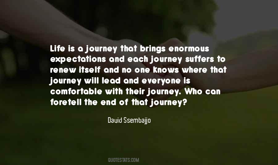 Quotes About The End Of A Journey #1757968