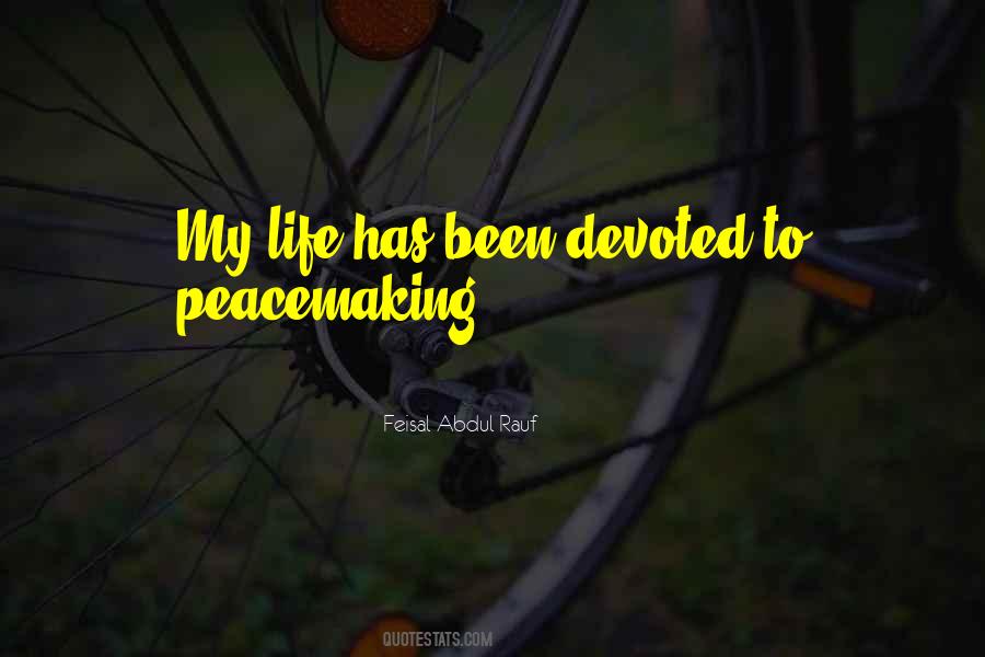 Quotes About Peacemaking #12950