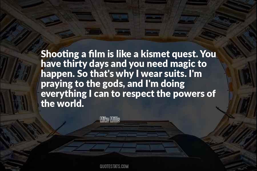 Quotes About Shooting Film #1425584