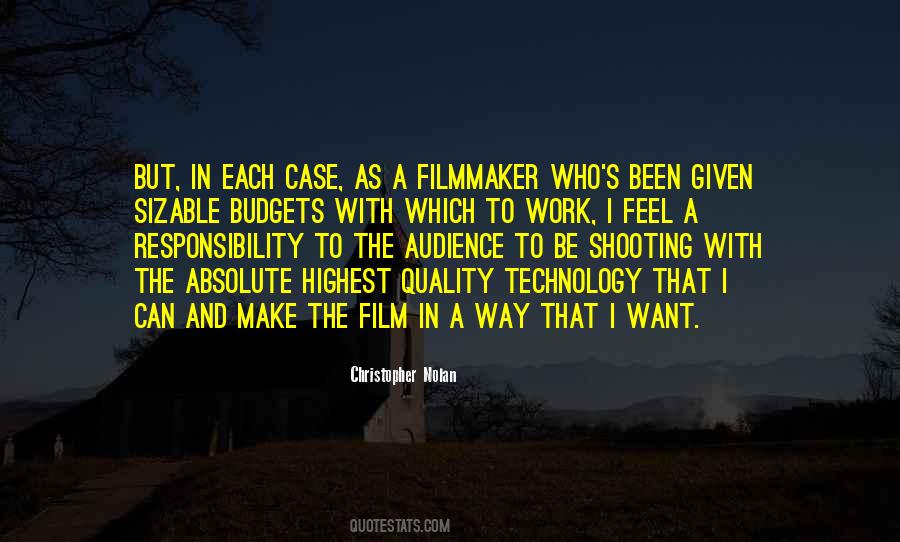 Quotes About Shooting Film #1803523