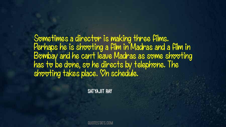 Quotes About Shooting Film #1867923