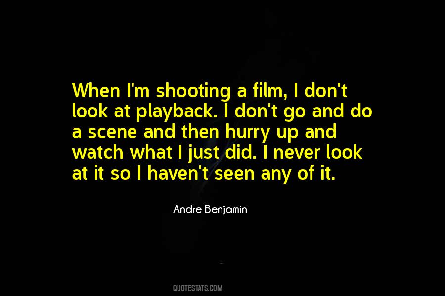 Quotes About Shooting Film #799523
