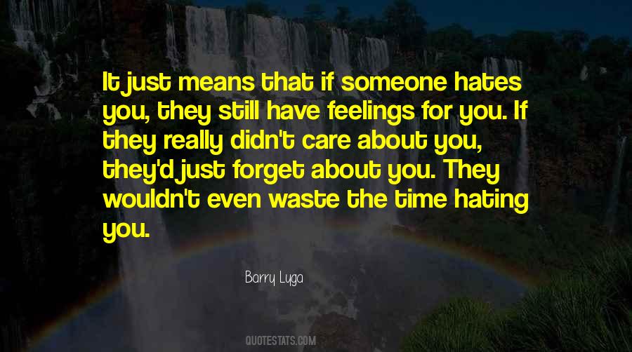 Quotes About Feelings For Someone #224300