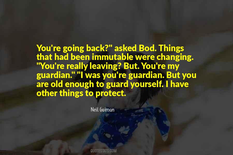 Quotes About Your Guard Up #43539