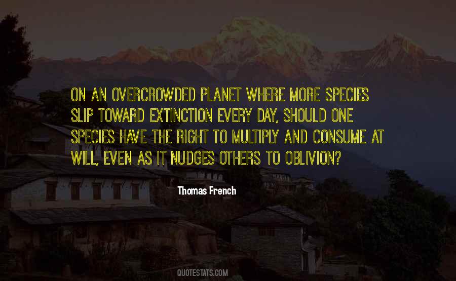 Quotes About Species Extinction #1308908