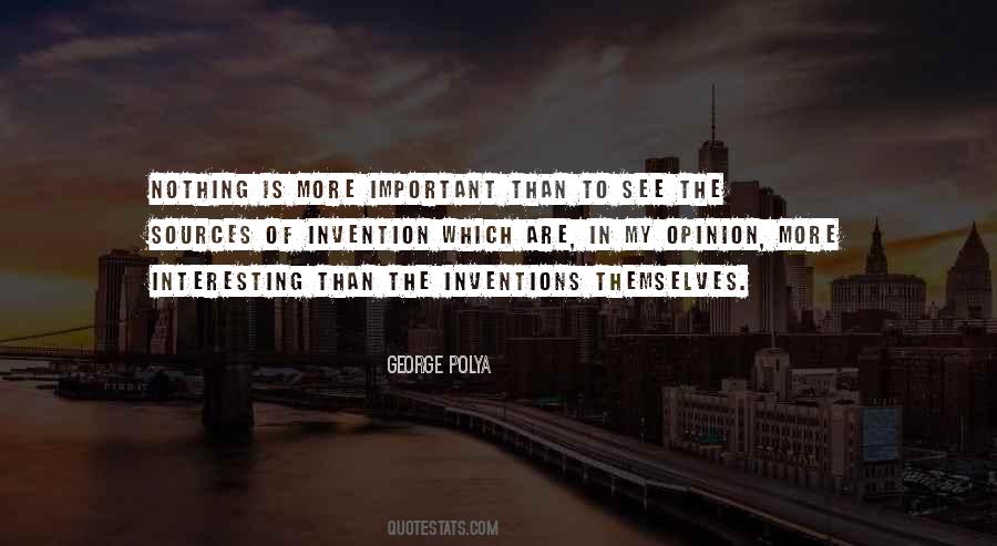 Quotes About Inventions #1002441