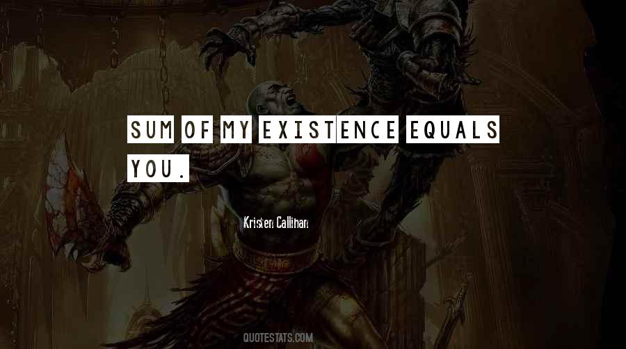 Quotes About Equals #1298810