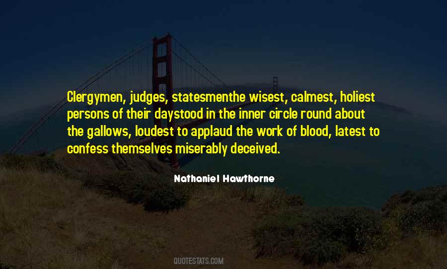 Quotes About Gallows #1513885