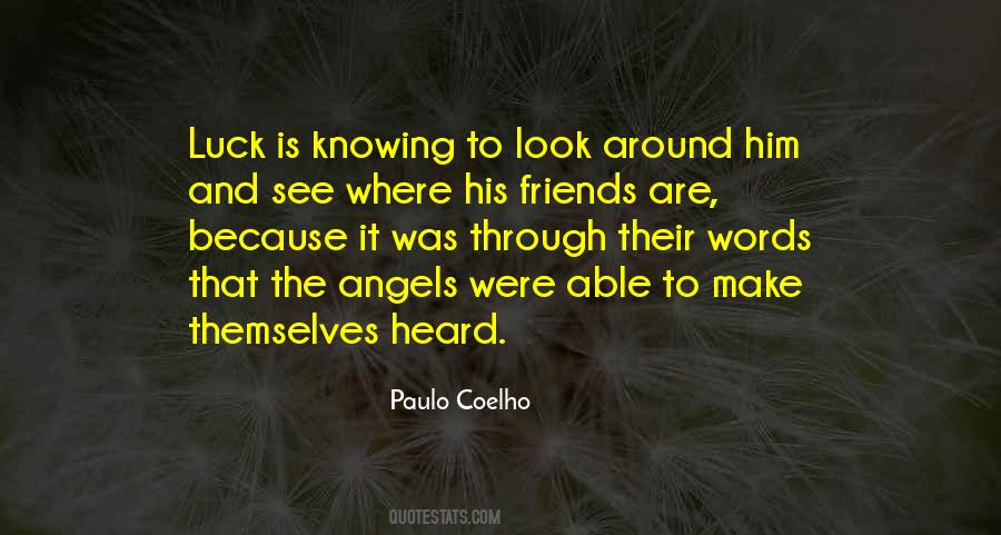 Quotes About Friends Angels #1729577