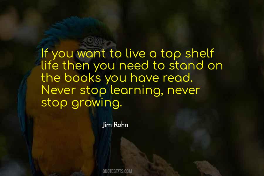 Stop Growing Quotes #1858669