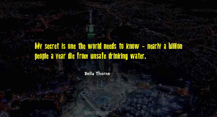 Quotes About Water World #380905