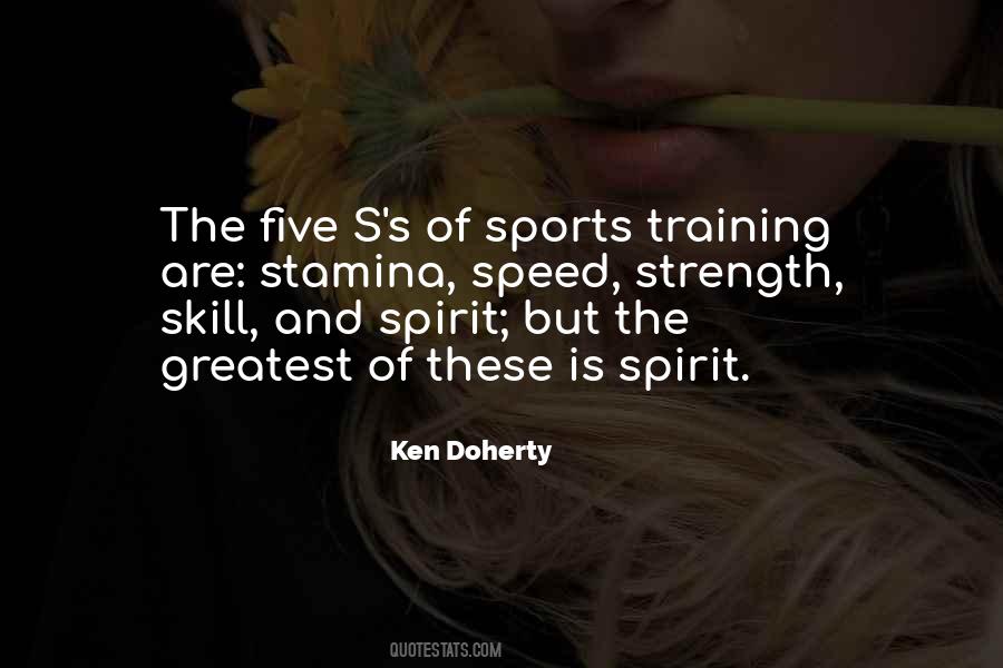 Quotes About Sports Training #1051427