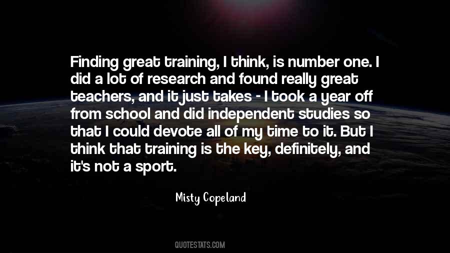 Quotes About Sports Training #533605