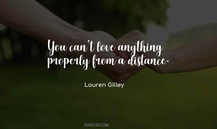 Quotes About Love Distance #514879